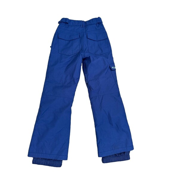 Roxy Backyard Insulated Snowboard Pant Girls Mazarine Blue Size 10 Medium - Picture 5 of 9